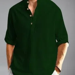 Men Slim Fit Short Kurta-image-77