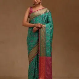 soch Women Printed Saree with Tassels-picture-15