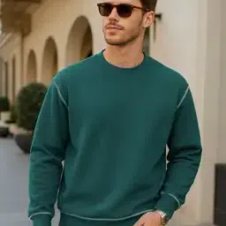 bewakoof Men Oversized Fit Round-Neck Sweatshirt-picture-44