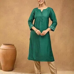 fabindia Women Straight Kurta-picture-30