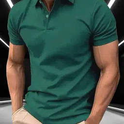 buda jeans co Men Regular Fit Polo T-Shirt with Short Sleeves image 1