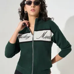 sf jeans by pantaloons Women Typographic Cardigan image 1