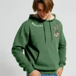 buda jeans co Men Regular Fit Typographic Hoodie-picture-39