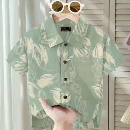 rusticraga Boys Self-design Regular Fit Shirt image 1