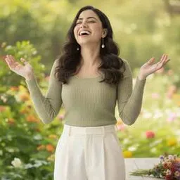 acai Women Ribbed Slim Fit Top-picture-21