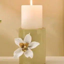 home centre Ceramic Floral Votive Candle Holder-picture-47