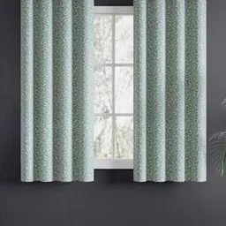 haus & kinder Set of 2 Silver Willow Jacquard Window Curtain-picture-28