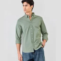 snitch Men Slim Fit Shirt image 1