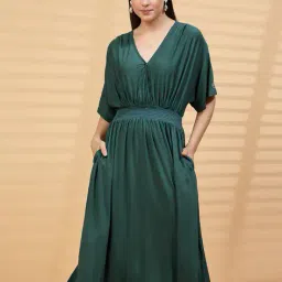 zelena Women Midi Length A-line Dress image 1