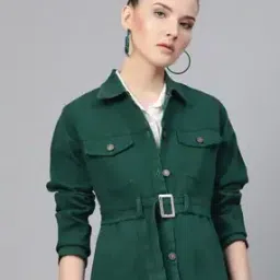 sassafras Women Regular Fit Denim Jackets-picture-52