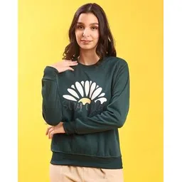 v-mart Women Graphic Print Regular Fit Sweatshirt-picture-11