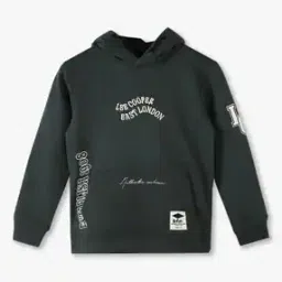 lee cooper Boys Typographic Print Regular Fit Hoodie-picture-21