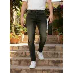 Shein Low Rise Fly With Button Closure Mid Wash Jeans-picture-24