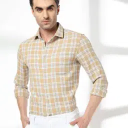 netplay Men Checked Regular Fit Shirt with Patch Pocket-picture-18