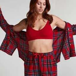 Women Ribbed Dianne Bralette Bra-image-5