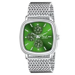 louis devin Men Analogue Watch with Metal Strap-LD-GS061-GRN-CH-picture-36