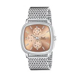 louis devin Men Analogue Watch with Metal Strap-LD-GS061-BRW-CH-picture-15