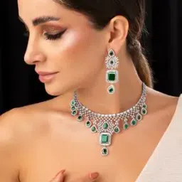 rubans Women Necklace and Earings Set-picture-16