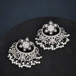 fabindia Women Stone-Studded Earrings-picture-14