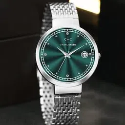 charliekeen CC-LR008-GRN-CH Analogue Watch with Stainless Steel Strap-picture-33