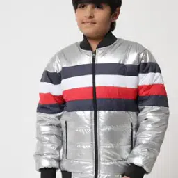 nick & jones Colourblock Quilted Jacket with Slip Pockets-picture-39