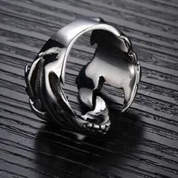 fabula RFQ16-Oxidized Dragon Claw Cocktail Ring-picture-17