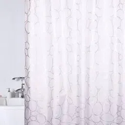 obsessions Graphic Print Water-Repellent Shower Curtain-picture-27