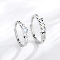 yellow chimes Set of 2 Stackable Rings image 1