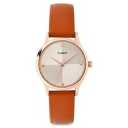 timex Women TWTL87SMU05 Leather Strap Analogue Watch-picture-25
