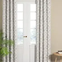 bianca Set of 2 Floral Woven Eyelet Door Curtains-picture-39