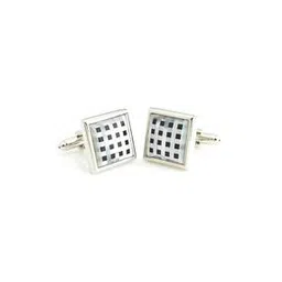 peluche Mother of Pearl Stone Square Cufflinks-picture-19