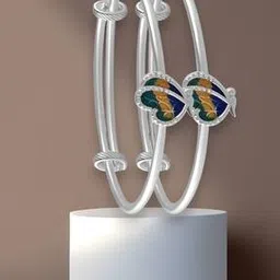 rihi Boys Set of 2 Sterling Silver Bangles-picture-28