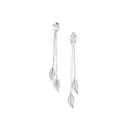 carlton london 925 Sterling Silver Rhodium Plated Drop Earrings S120855E/1-picture-13