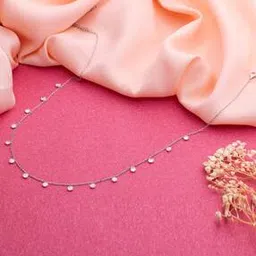 liora 925 silver jewellery 925 Sterling Silver Silver Queens Necklace-picture-41