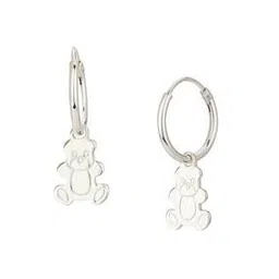 carlton london 925 Sterling Silver Hoop Earrings S528324E-picture-40