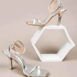 froh feet Women Square-Toe Heeled Sandals with Buckle Fastening-picture-23