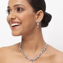 trink AD-Studded Necklace & Earrings Set-picture-31