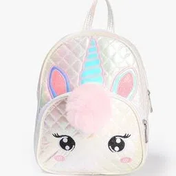 Girls Quilted Backpack with Adjustable Strap-image-40