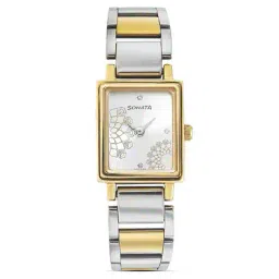 sonata Women Water-Resistant Analogue Watch-NT8080BM01 image 1