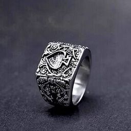 yellow chimes Silver-Plated Cocktail Ring-picture-2