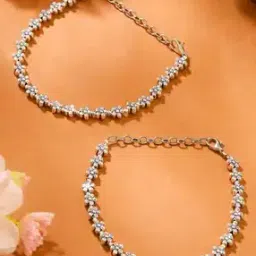 high trendz Women Set of 2 Anklets-picture-28