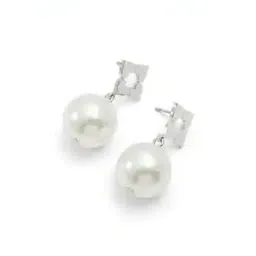 aldo Women Silver-Plated Pearl-Beaded Drop Earrings-picture-28