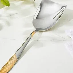 home centre Stainless Steel Rice Serving Spoon-picture-17