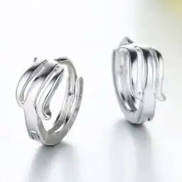 myki Silver-Plated Stone Studded Stud Earrings-picture-12