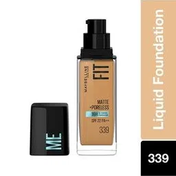 Fit Me Matte+Poreless Foundation -Shade 339 Natural Matte Finish 16H Oil Control-image-12