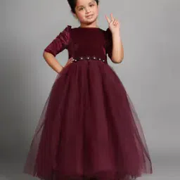 toy balloon kids Girls Embellished Gown Dress-picture-32