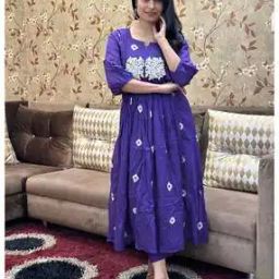 svaraa Women Embroidered Anarkali Kurta Set-picture-45