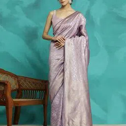 jaipur kurti Women Woven Pre-Stitched Saree-picture-38