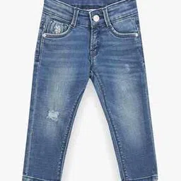 us polo assn. Boys Light-Wash Slim Fit Distressed Jeans-picture-27