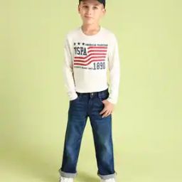 u.s. polo assn. Boys Mid-Wash Regular Fit Jeans-picture-26